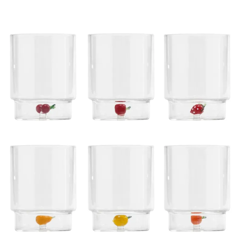 Tumbler 6 pezzi 35 cl Teca Frutta - Zafferano