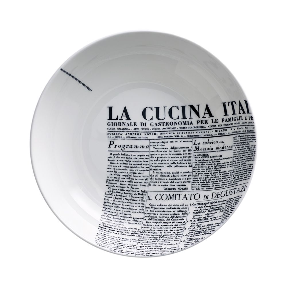 Geminiano Cozzi - Piatto fondo 20 cm Geometric La Cucina Italiana