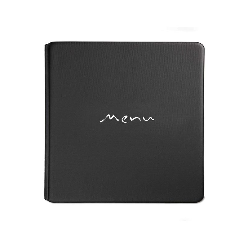 Dag Style - Porta Menu TOSCANA QUADRATO scritta menu 23,2x23,2 cm