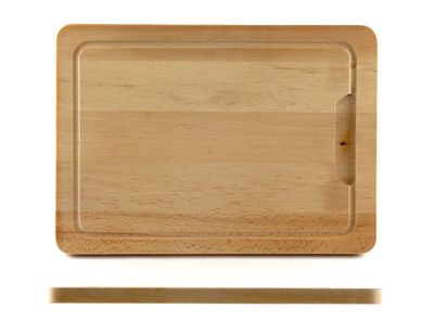 Kesper - Tagliere rettangolare con scanalatura 40 x 38 cm