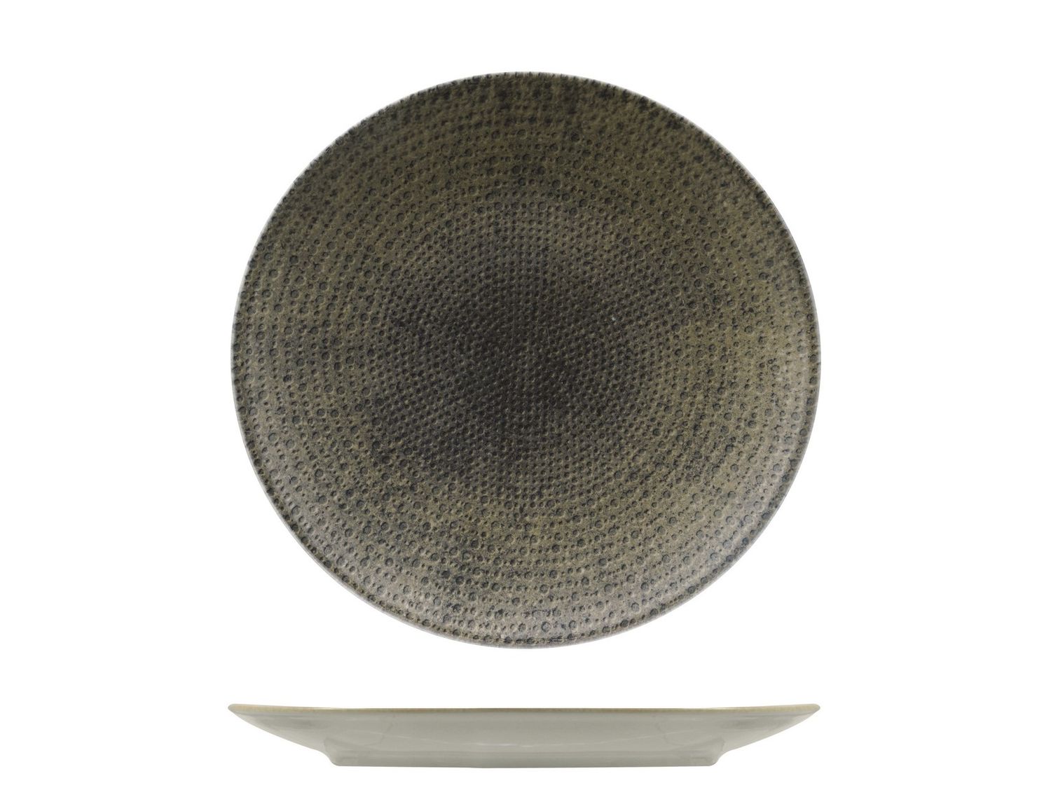 Saturnia - Piatto frutta 21 cm Nail Brown