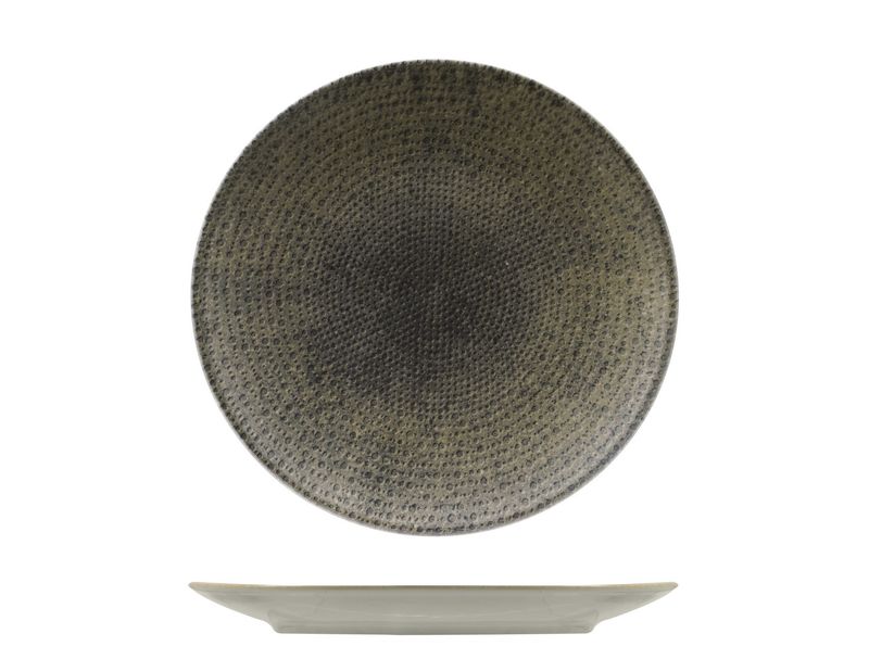 Saturnia - Piatto frutta 21 cm Nail Brown