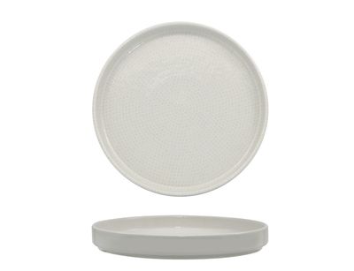 Saturnia - Piatto piano nordic 20 cm Nail Bianco