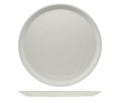 Saturnia - Piatto pizza 33 cm Nail Bianco