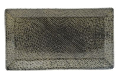 Saturnia - Piatto rettangolare 29 x 17,5 cm Nail Brown