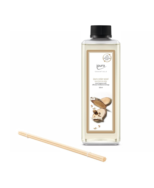 Ipuro - Ricarica refill per profumatori 500 ml cedar wood
