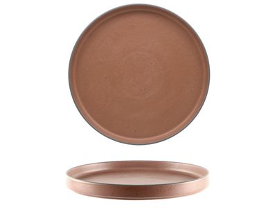 Ariane - Piatto nordic 21 cm Selas Argilla Rossa