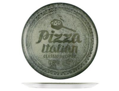 Saturnia - Piatto pizza 31 cm Napoli Recipes Verde