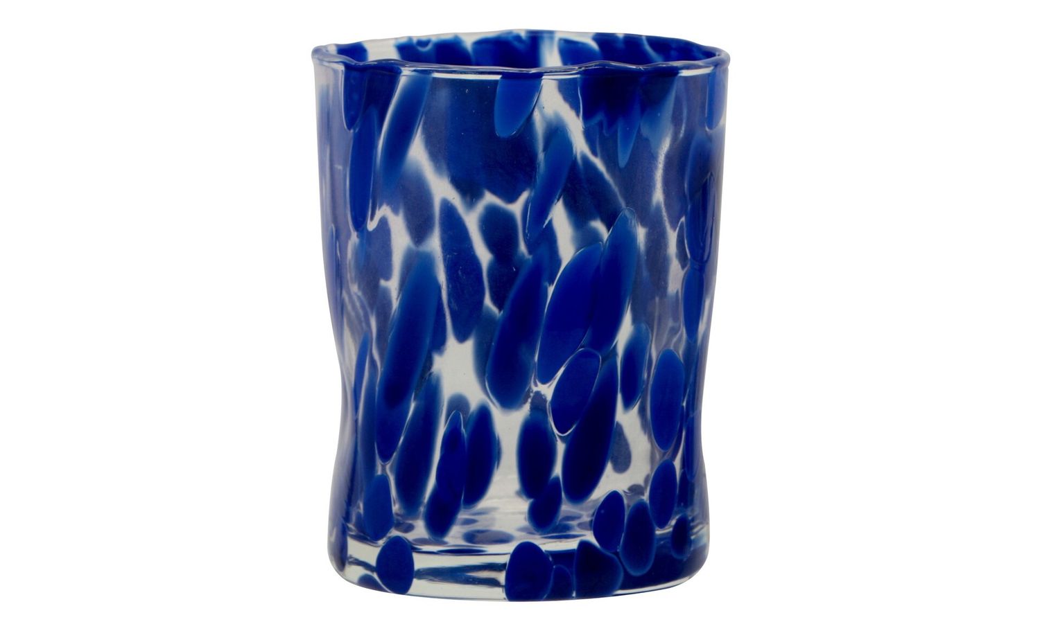 Vetreria Artistica - Bicchiere 33 cl Drops Blu