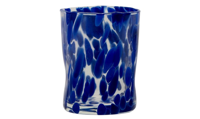 Vetreria Artistica - Bicchiere 33 cl Drops Blu