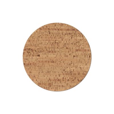Dag Style - Tovagliette Tonda Sughero 34 cm Naturale