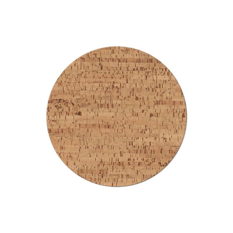 Dag Style - Tovagliette Tonda Sughero 34 cm Naturale