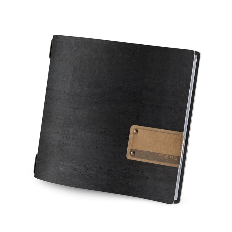 Dag Style - Menu Sughero Nero Quadrato 23x23,1 cm