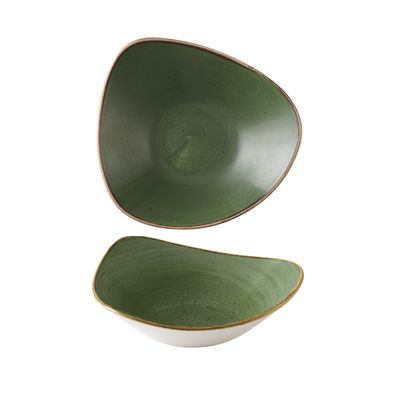 Churchill - Ciotola triangolare 23,5 cm Sorrel Green