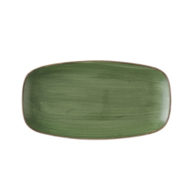 Churchill - Piatto oblungo 35,5 x 18,9 cm Sorrel Green