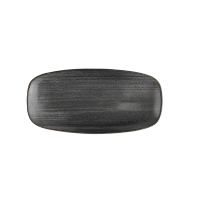 Churchill - Piatto oblungo 26,9 x 12,7 cm Raw Black