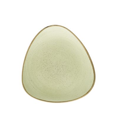 Churchill - Piatto triangolare 28,5 cm Raw Green