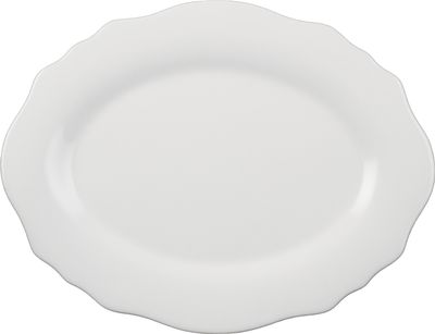 Geminiano Cozzi - Piatto ovale 30 x 23 cm Burano