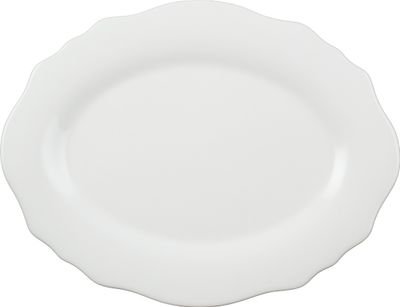 Geminiano Cozzi - Piatto ovale 36 x 27,5 cm Burano