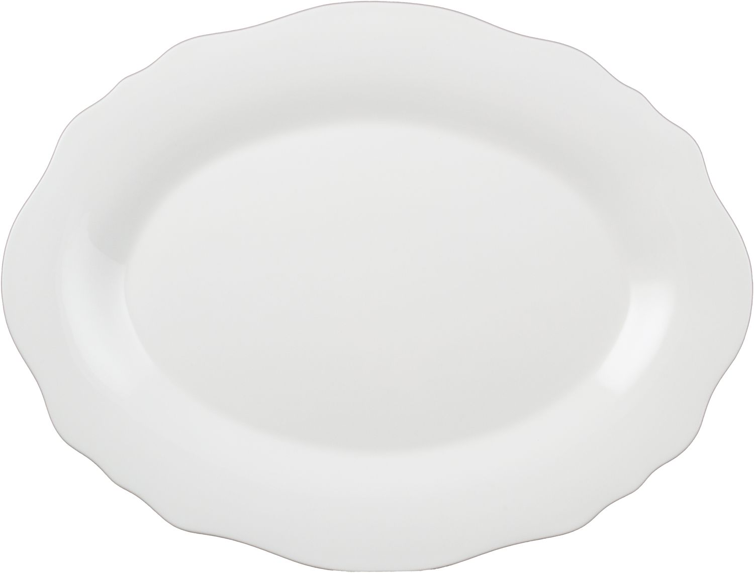 Geminiano Cozzi - Piatto ovale 42 x 32 cm Burano