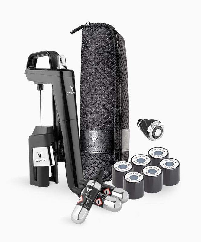 Coravin - Timeless Six Plus 10x5x21,5 cm Nero