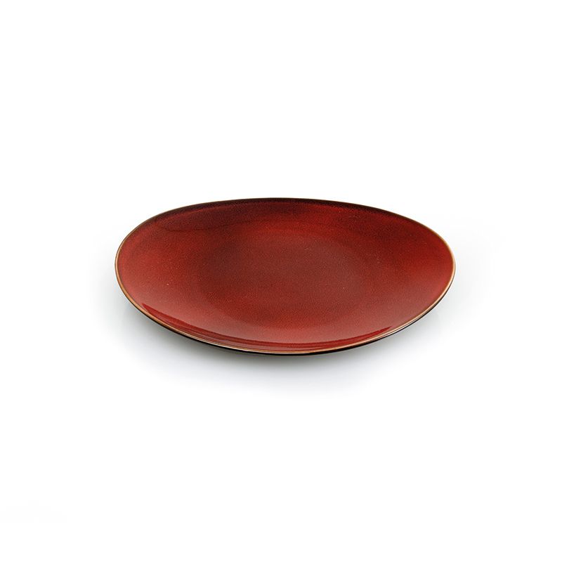 Yegam - Piatto piano 18 cm Rustic Red