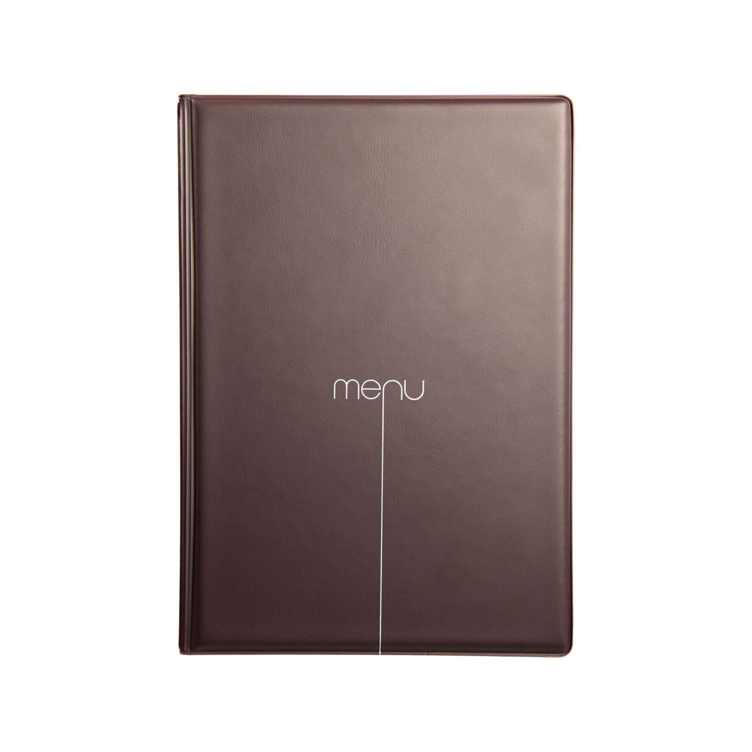 Dag Style - Porta Menu RISTO A5 scritta menu CACAO 16,5x23,8 cm