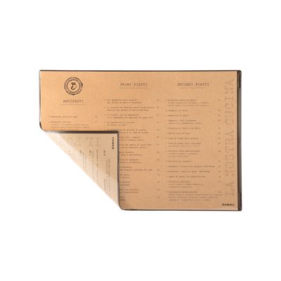 Dag Style - Tovaglietta Menu Risto A3 2 tasche