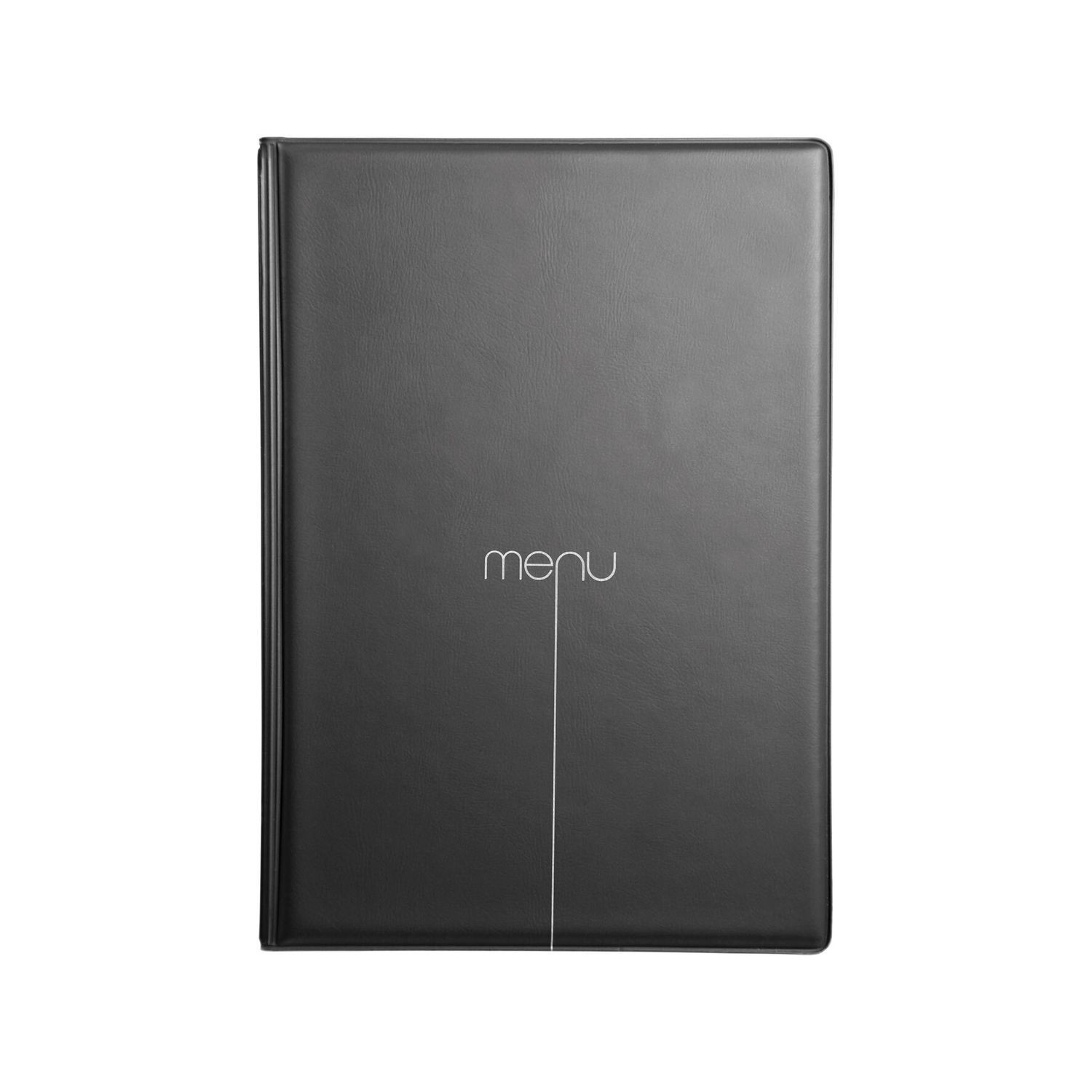 Dag Style - Porta Menu RISTO A5 scritta menu NERO 16,5x23,8 cm