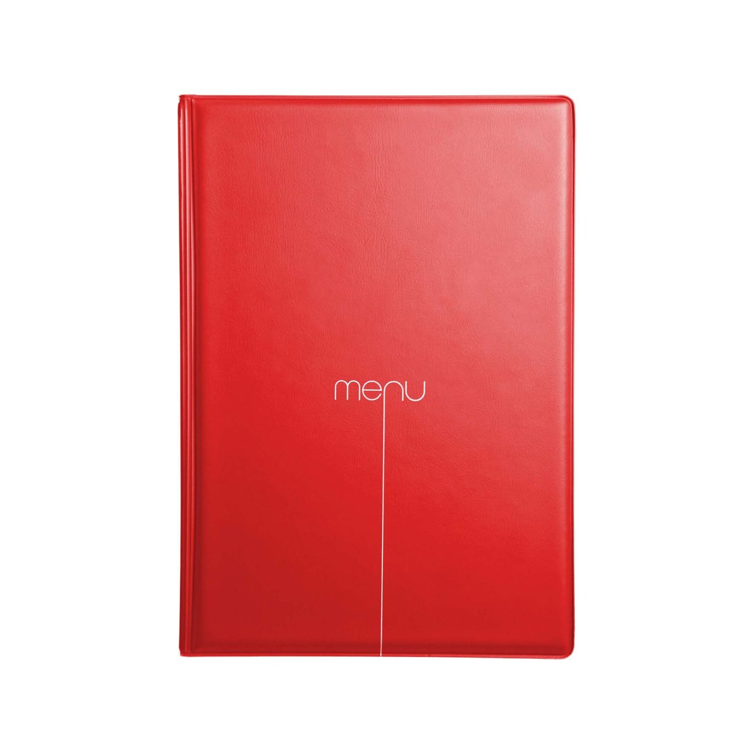 Dag Style - Porta Menu RISTO A5 scritta menu ROSSO16,5x23,8 cm