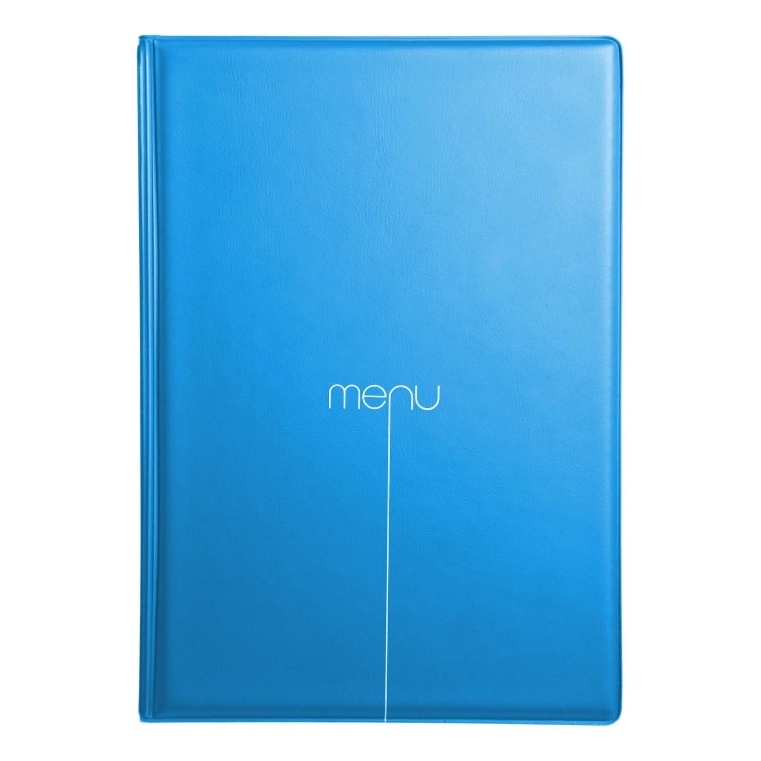 Dag Style - Porta Menu RISTO A4 scritta menu BLU 23,2x32,5 cm