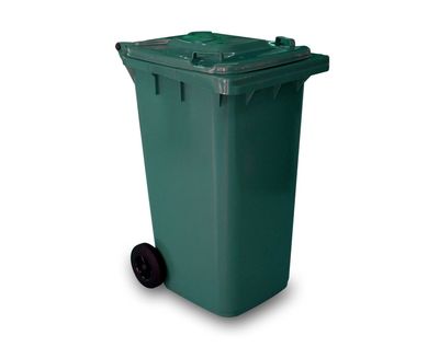 Bidone raccolta differenziata 120 l Verde - Mobil Plastic