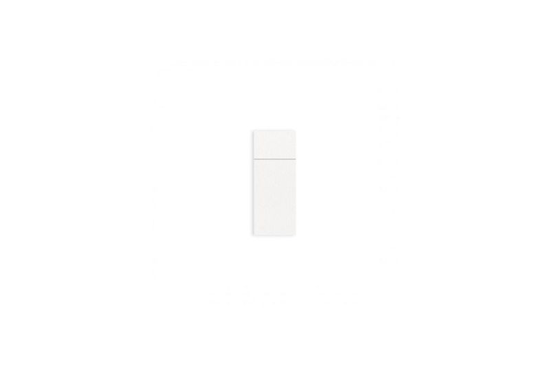 Tovagliolo Spunlace, piegato Tasca portaposate 40x32 cm