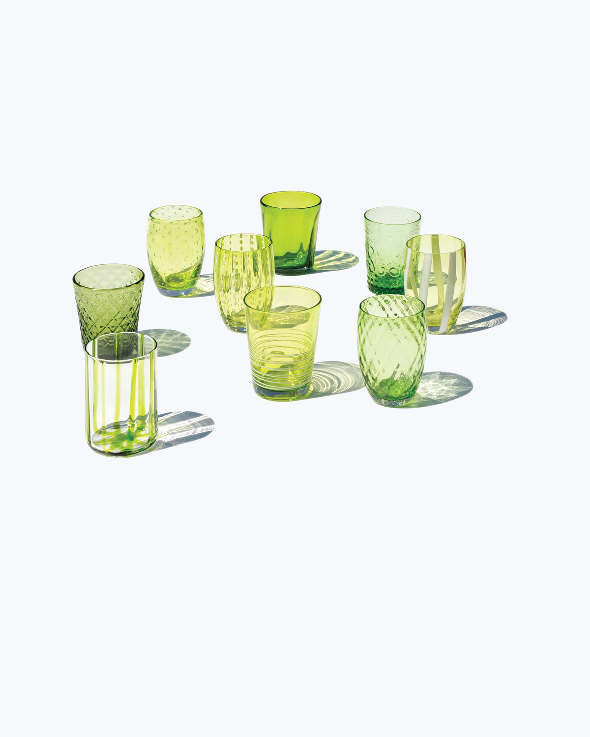 Tumbler 6 pezzi Melting Pot Verde - Zafferano