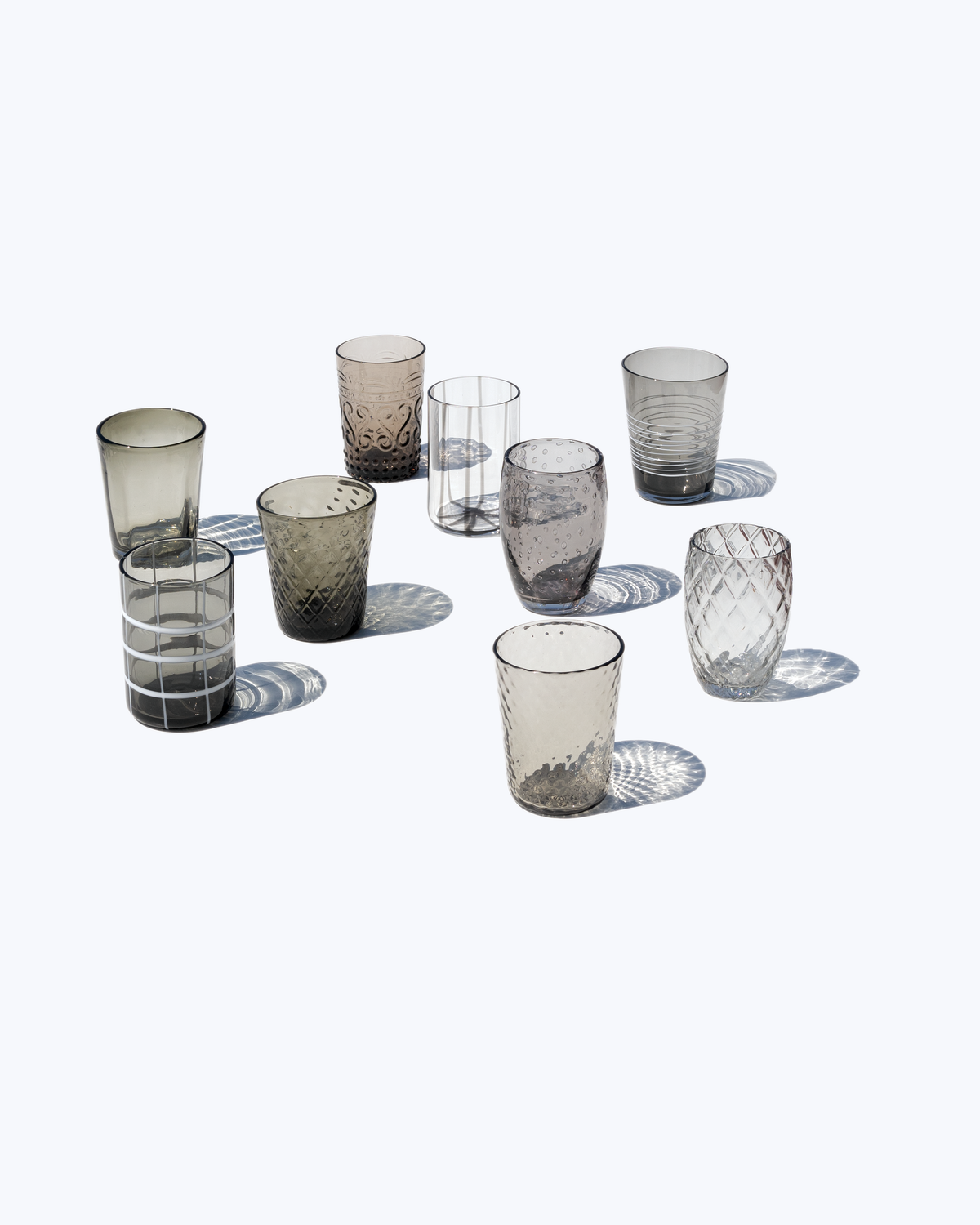 Tumbler 6 pezzi Melting Pot Grigio - Zafferano