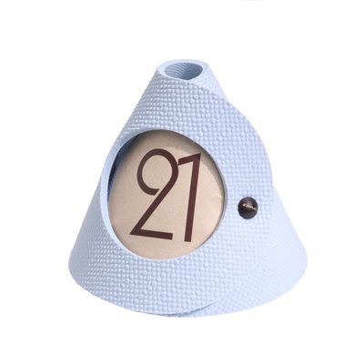 Dag Style - Segna tavolo Juta 7 x 7,5 cm Celeste