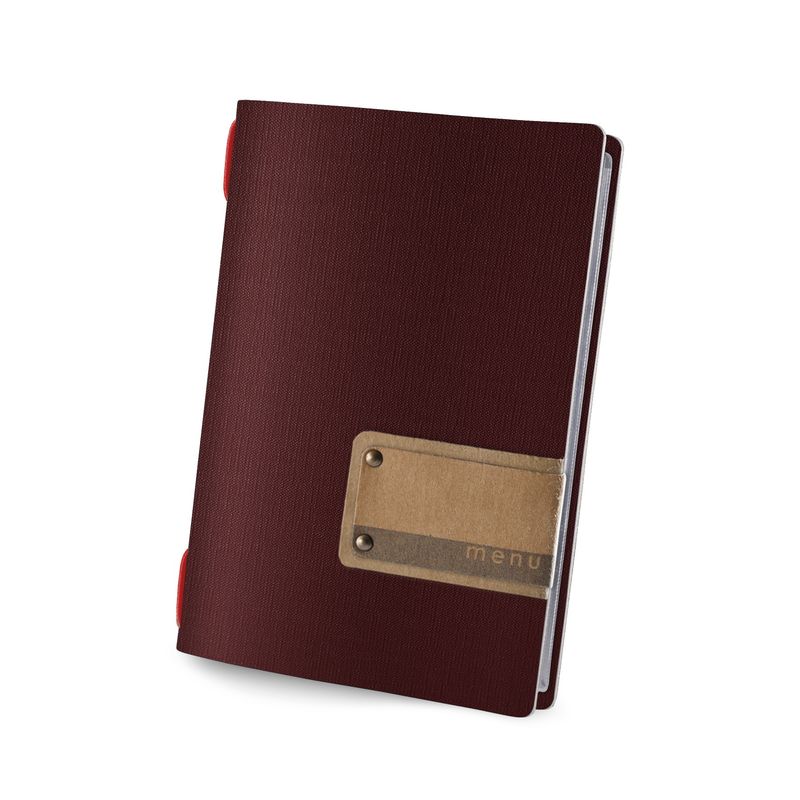 Dag Style - Menu Juta Golfo 16,5 x 23,1 cm Bordeaux