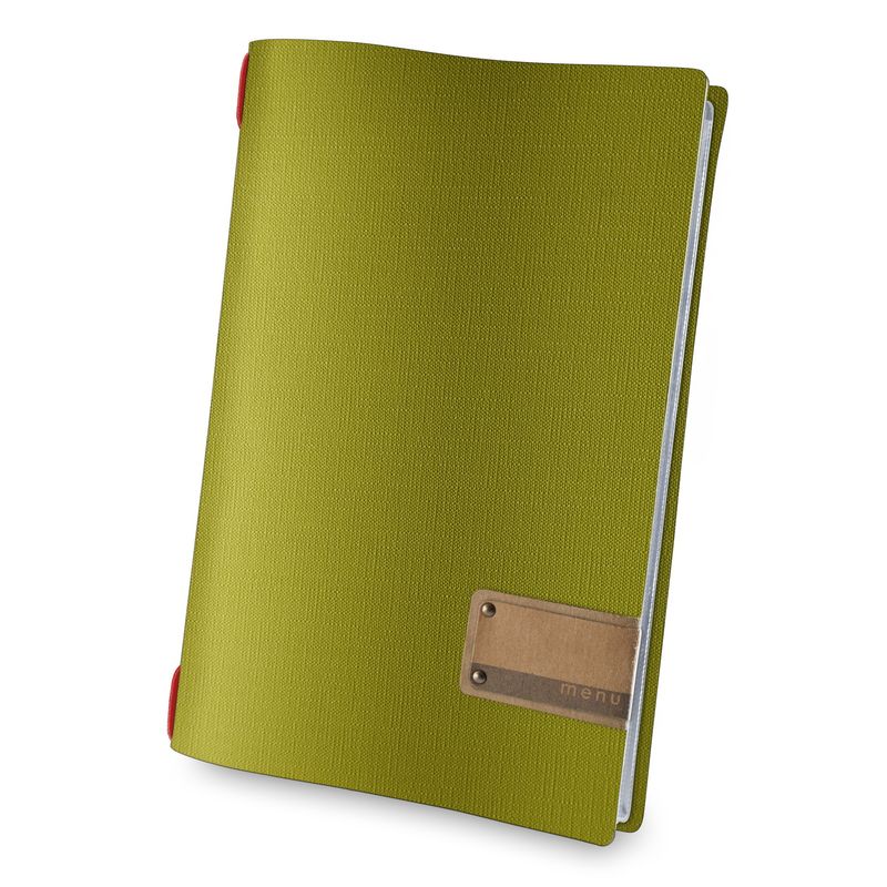 Dag Style - Menu Juta A4 23,2 x 31,8 cm Verde