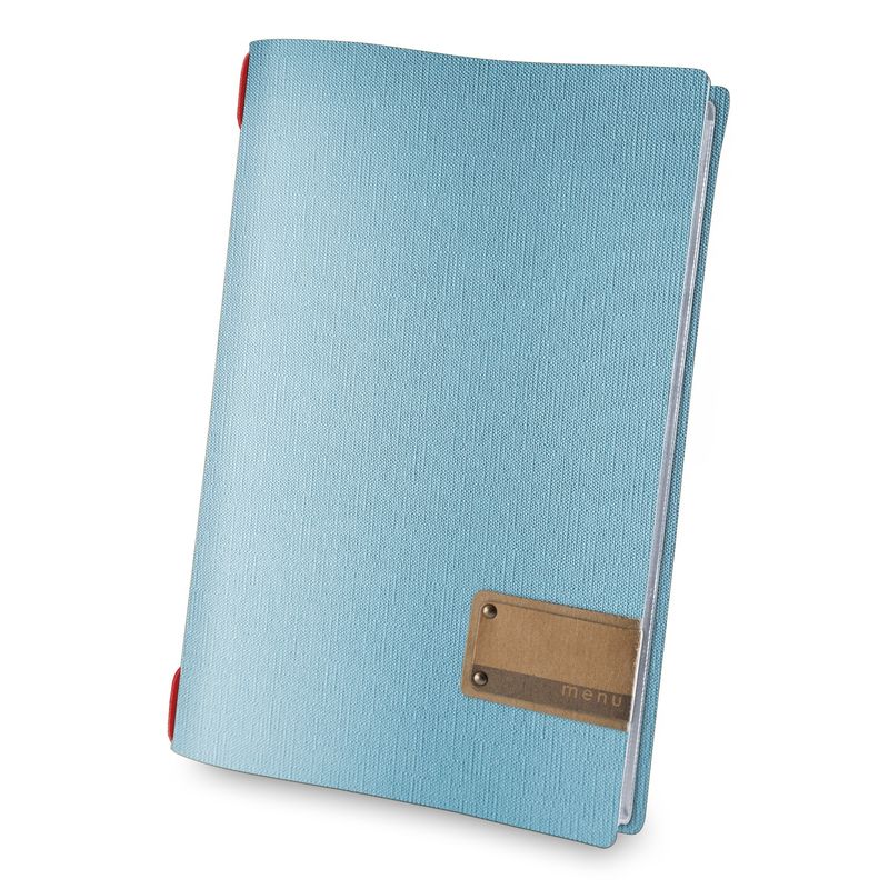Dag Style - Menu Juta A4 23,2 x 31,8 cm Celeste