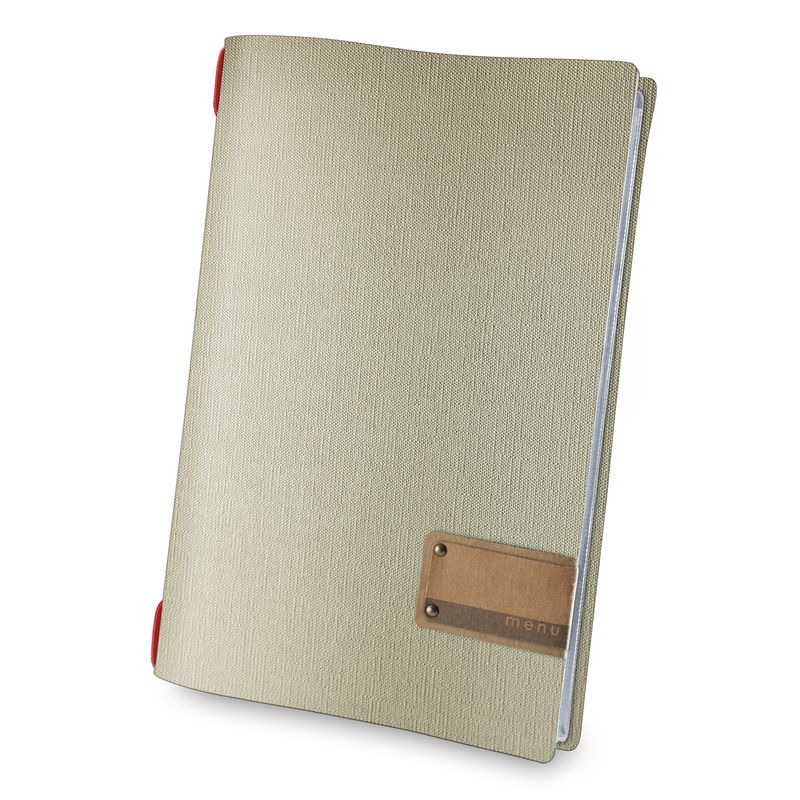 Dag Style - Menu Juta A4 23,2 x 31,8 cm Ghiaccio