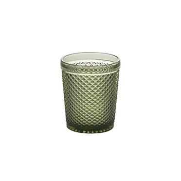 Tirolix - Bicchiere Acqua 30,8 cl Verde Diamante