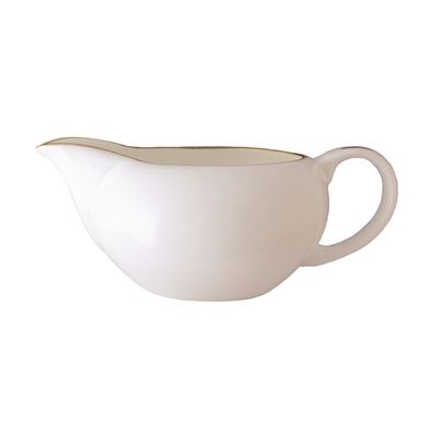 Geminiano Cozzi - Salsiera 35 cl Striche Arancio e Oro