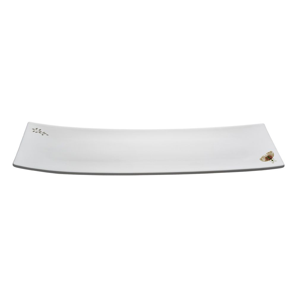 Geminiano Cozzi - Vassoio rettangolare 35 x 12,5 cm Carte da Zogo