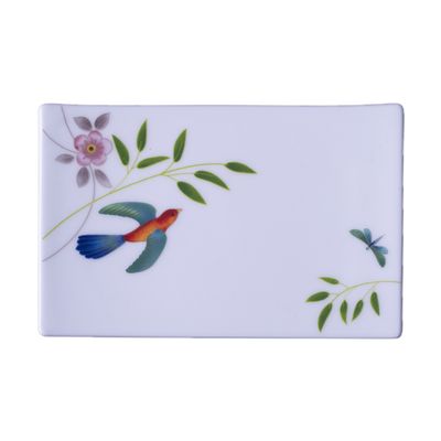 Geminiano Cozzi - Vassoio rettangolare 15 x 10 cm Incanto di Primavera