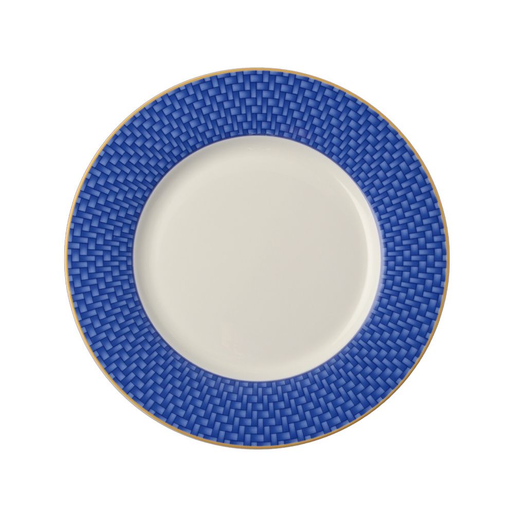 Geminiano Cozzi - Piattino pane/burro 17,5 cm Blu Intrecci