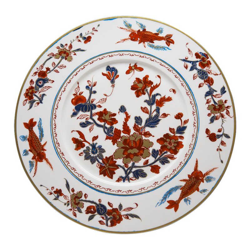 Geminiano Cozzi - Segnaposto 33 cm Chinesi Fiori Finiti