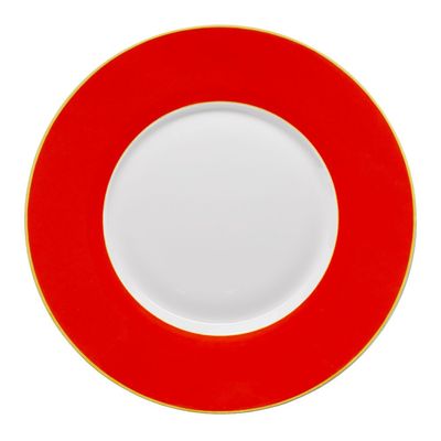 Geminiano Cozzi - Segnaposto 33 cm Striche Arancio e Oro
