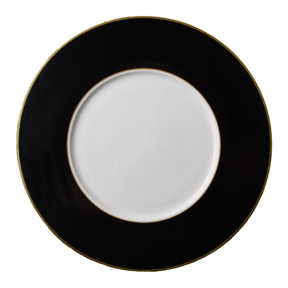 Geminiano Cozzi - Segnaposto 33 cm Striche Nere e Oro