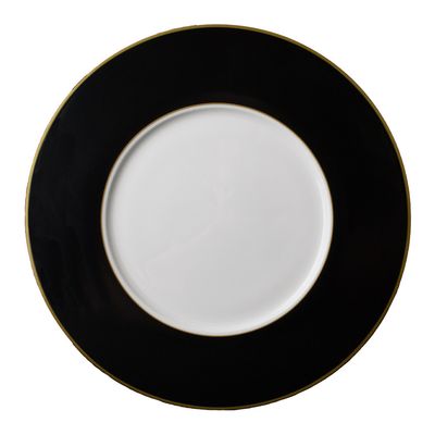 Geminiano Cozzi - Segnaposto 33 cm Striche Nere e Oro