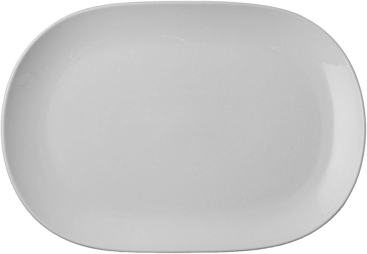 Geminiano Cozzi - Piatto ovale 45 x 31,5 cm Florence